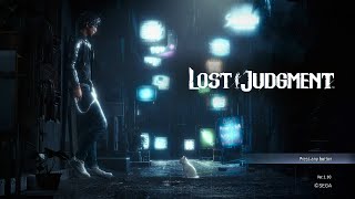 Lost Judgement Music And Rain Ambience | Title Screen