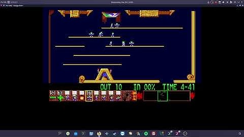 Amiga - Lemmings Gameplay