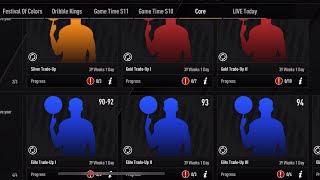 NEW ELITE TRADE UP SETS IN NBA LIVE MOBILE + PACK OPENING!!!