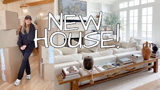 MOVING VLOG: First Look at our New House! Unpacking & Organizing | Julia & Hunter Havens