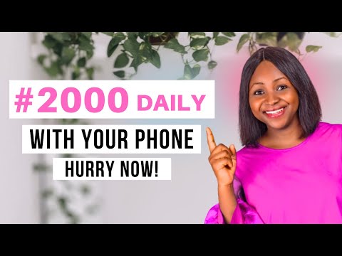 Website To Earn 2000 Naira Daily Online With Your Phone | Make Money Online 2023 (No Experience)