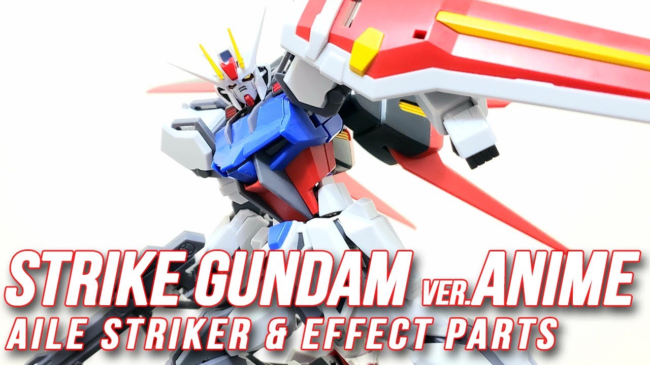 Mobile Suit Gundam AQM/E-X03 Launcher Striker & Effect Parts Set A.N.I.M.E. Robot Spirits figure, Tamashii Nations