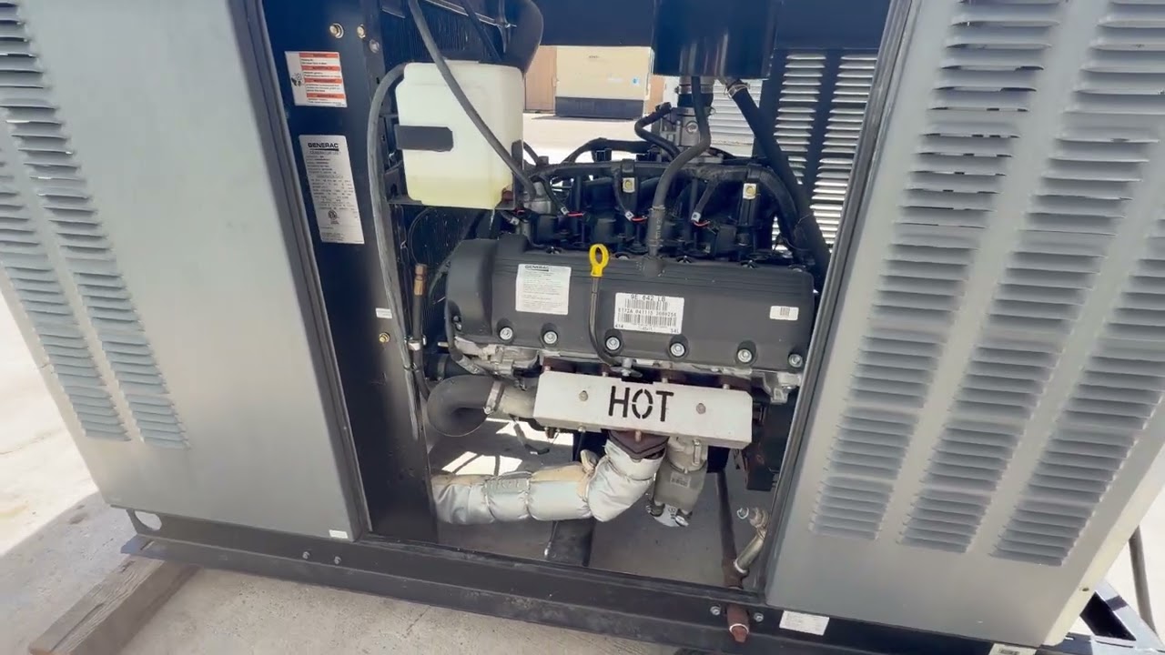 48kW Generac Diesel Generator | Load Bank Test | Unit 093634