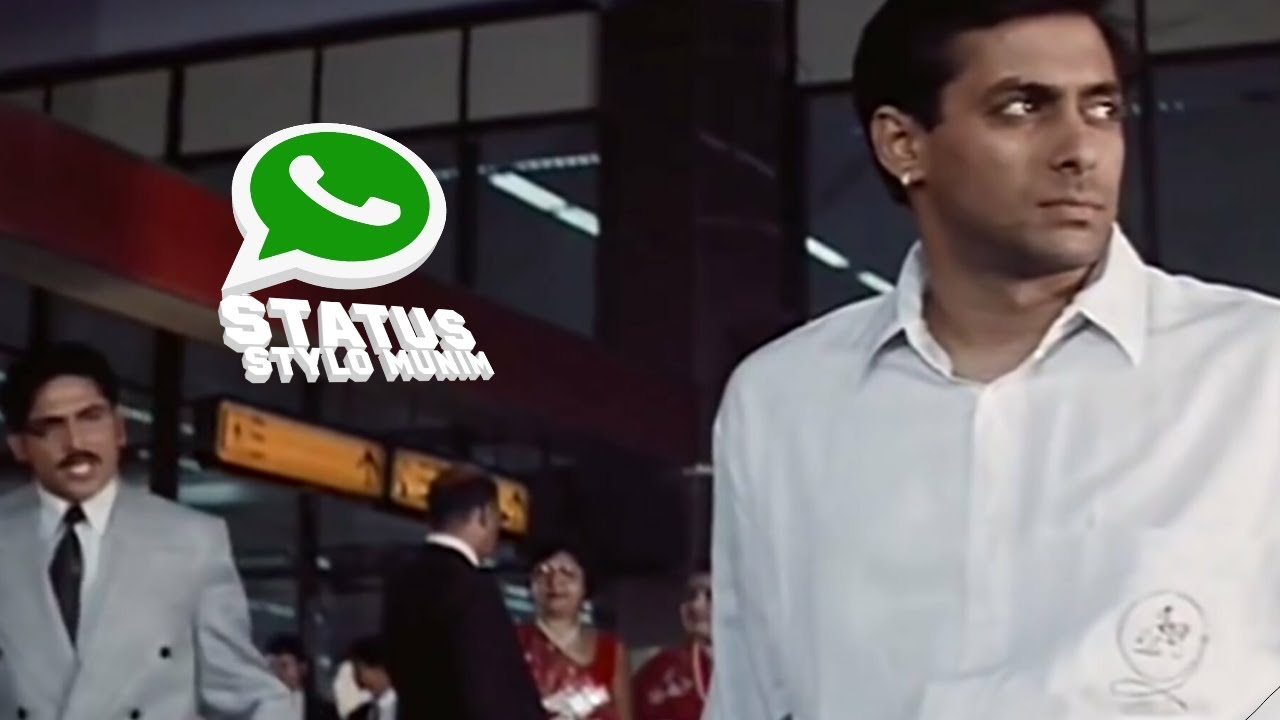 Salman Khan Best Attitude Dialogue   Whatsapp Status  Karan Arjun  Shah Rukh KhanMumbai Bhaijaan