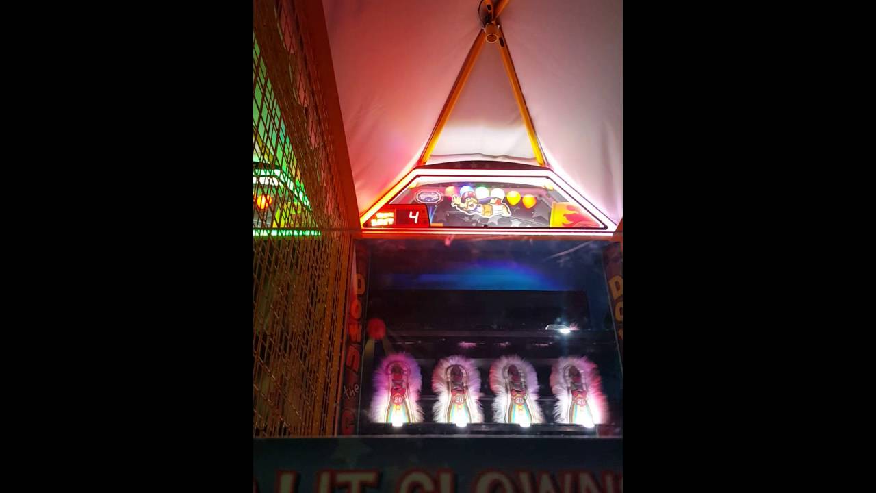 Down the Clown 6 straight jackpots and perfect game