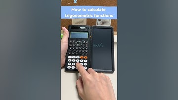 How to calculate trigonometric functions #newyes #maths #tutorial