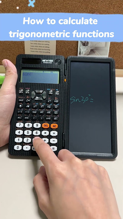 How to calculate trigonometric functions #newyes #maths #tutorial