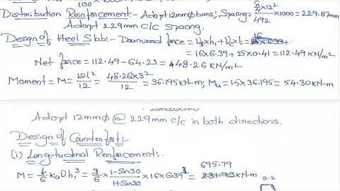 ASE: Design of Counterfort Retaining walls Part 2