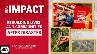 Rebuilding Lives and Communities after Disaster with Audio Descriptions