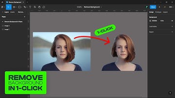 Remove Background in 1-CLICK from Images in Figma | Figma Background Remover Plugin