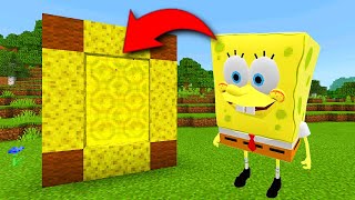 Minecraft How To Make A Portal To The SpongeBob Dimension - SpongeBob Dimension Showcase!!!