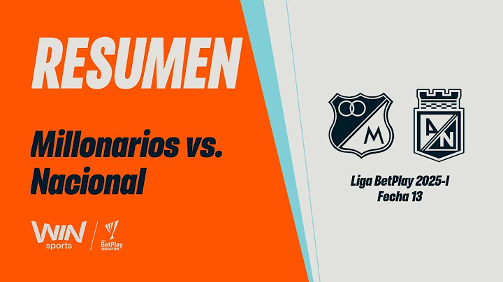 Millonarios vs. Nacional (resumen) | Liga BetPlay Dimayor 2025-1 | Fecha 13