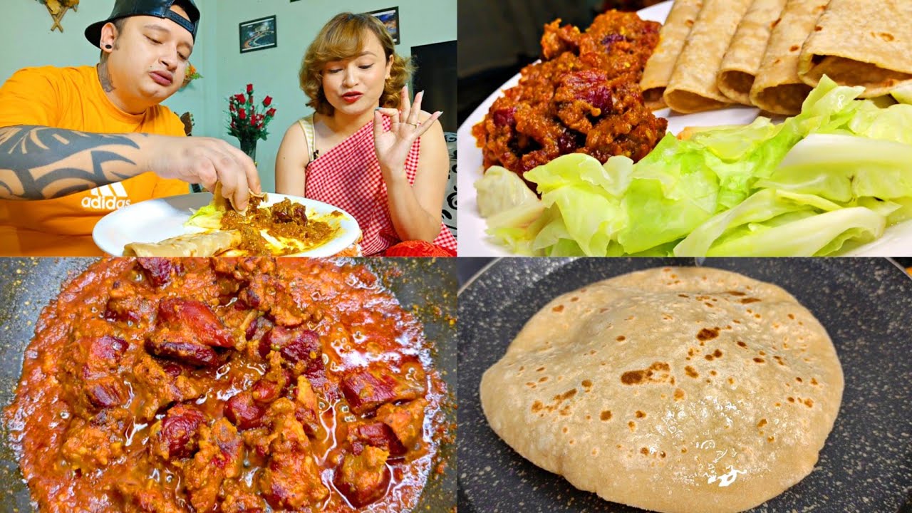 Sngewbang Ka Shet Doh Thad Mynta Ka Sngi 🥩 || Smoked Pork || Husband Wife ♥️ || Anisha Khasi Vlog