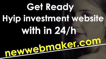 How To Make Hyip Website Like passiverevshare.com