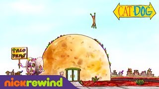 Sneaking into Taco Depot | CatDog | NickRewind