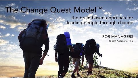 Change Quest® Model Course for Managers | Britt Andreatta