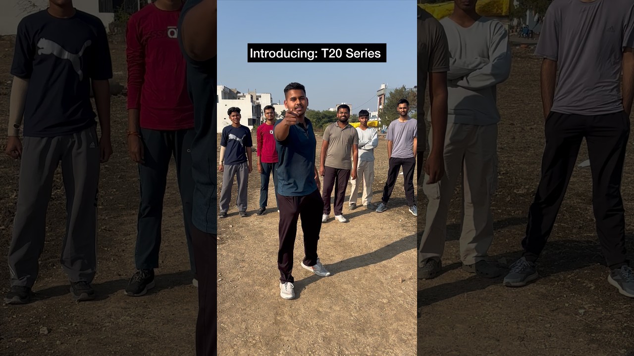 The T20 Series Begins 🤩🏏 