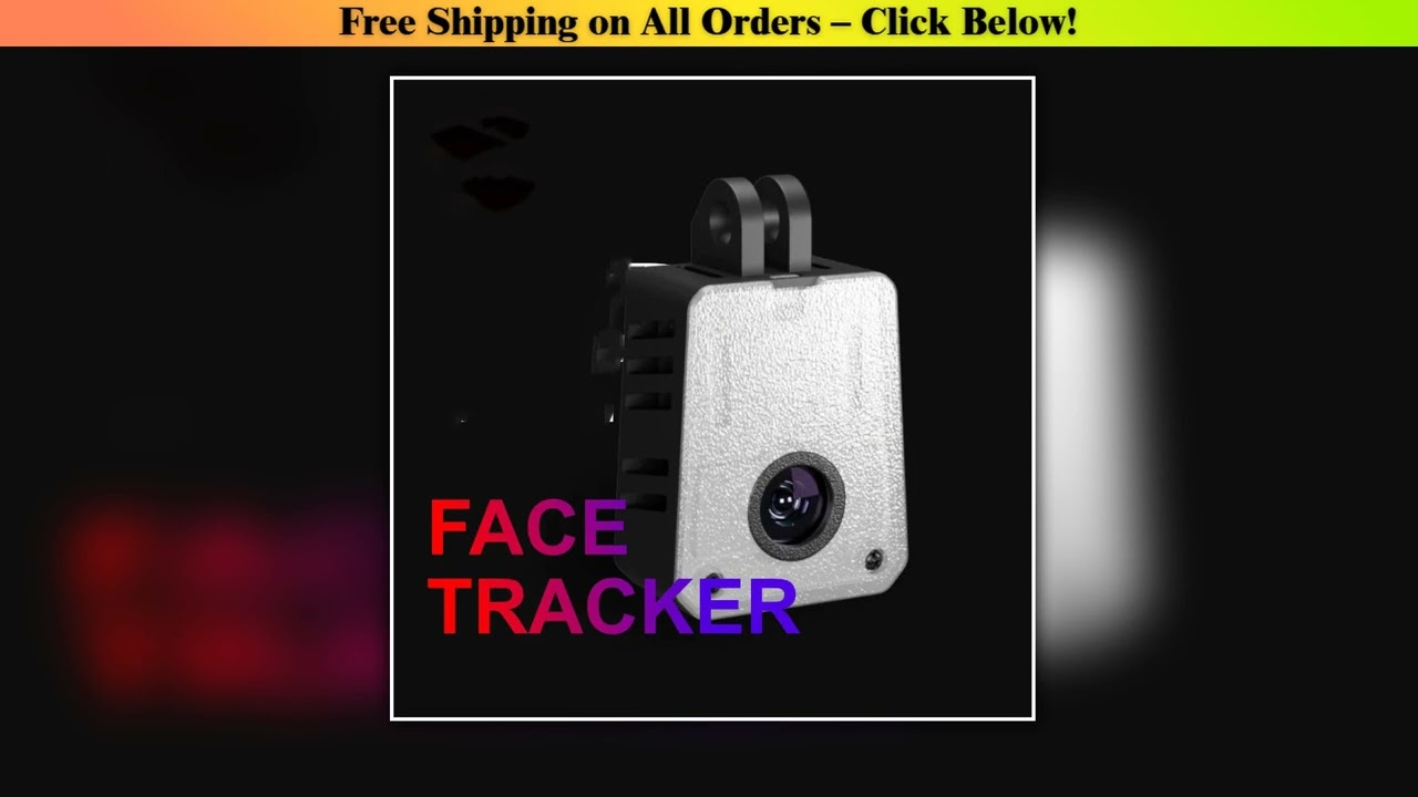 Wireless/Wired VRChat Face Tracker, 16g Ultra-Light IR Camera, 3D Printed for VR Facial Motion
