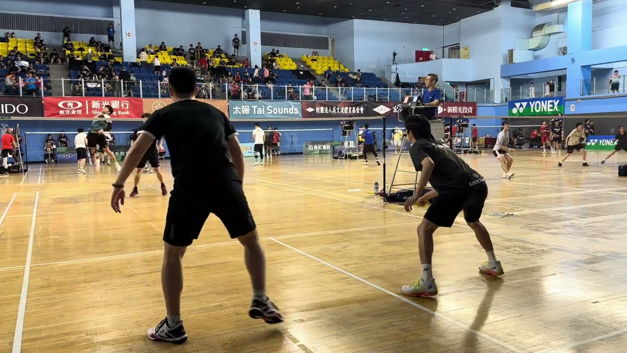 2024清晨盃 專業組29歲以下男雙八強 UNKNOW梵爾斯 劉宗鑫陳雨杉 VS MJ 簡明彥鄭允杰