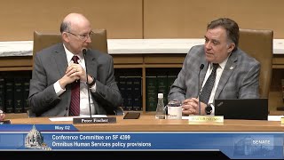 Conference Committee on S.F. 4399  Omnibus Human Services policy provisions  05/02/24