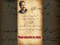 کسی کے عیب کو بے نقاب نہ کر Quotes Allama Iqbal Poetry Viralreels Trending Shorts Urdupoetry 