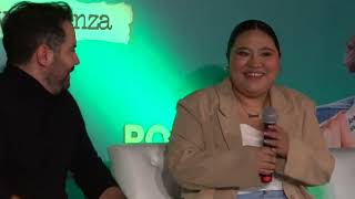 2024 EL ROOMIE  CONFERENCIA - JOSE EDUARDO DERBEZ, GIUSEPPE GAMBA, HERLY, PITIPOL YBARRA - VIDEOCINE