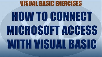 How To Connect Microsoft Access Database With Visual Basic | Visual Basic Tutorial| Tagalog Filipino