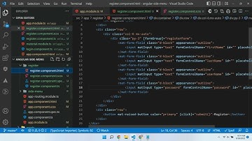 How to build a registration form in angular