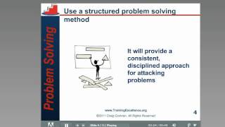 Fundamentals of problem solving