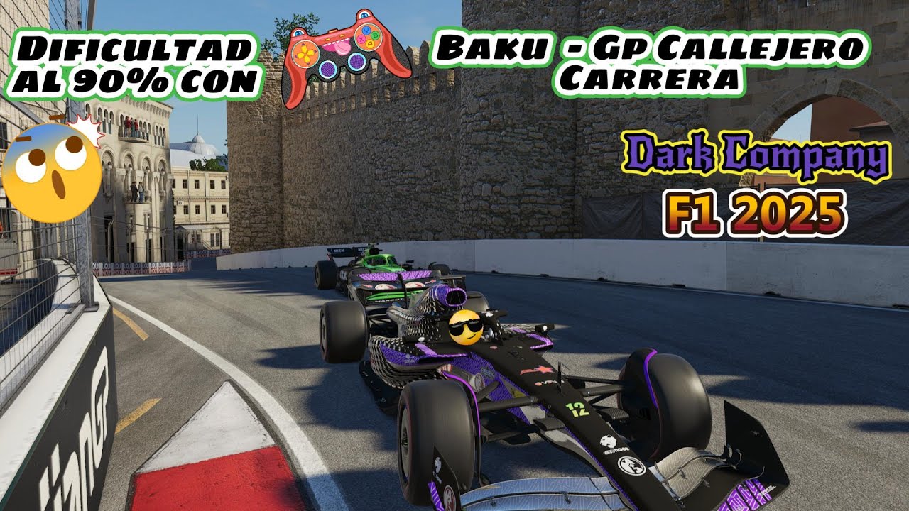 Carrera en Baku... Nos venció totalmente y no pudimos completarla aun... volveremos mas fuertes💪🏽