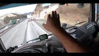 MY MORNING ROUTINE AND DANGEROUS DRIVING IN THE TRUCK by Master Truck Driver 16,010 views 2 weeks ago 8 minutes, 52 seconds
