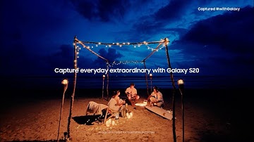 Galaxy S20 Series: Night Mode