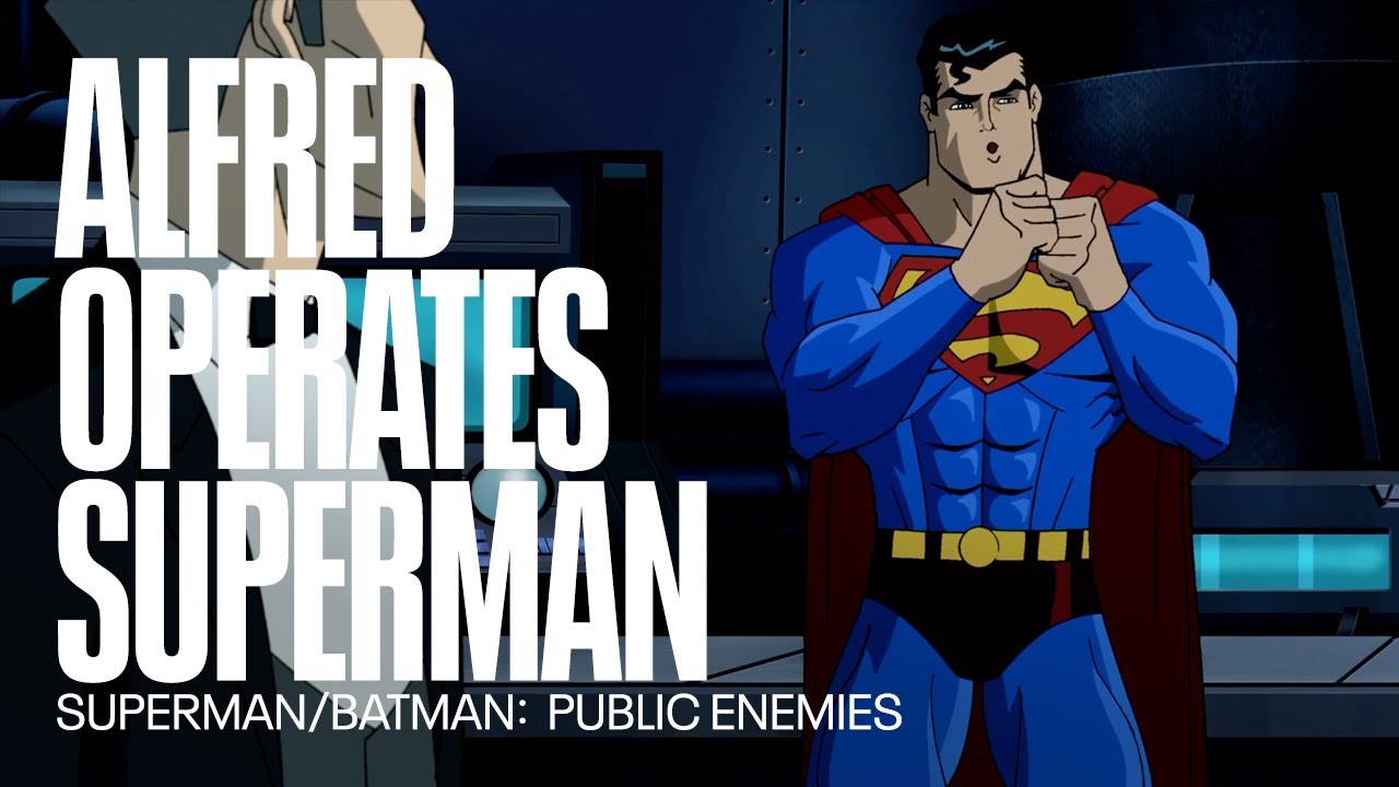 Alfred operates Superman and saves his life | Superman/Batman: Public  Enemies - YouTube