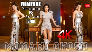 FILMFARE BANGLA 2023 | Monami Ghosh | Red Carpet &amp; Dance performance Vlog | Behind The Scene