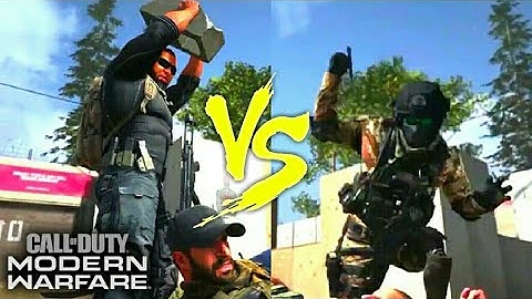 Lerch VS Alex Who Has The Best Default Execution Takedown🤔? -  Modern Warfare Execution