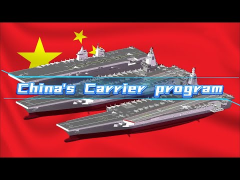 China builds various aircraft carriers, nuclear-powered and drone carriers challenge the US Navy.