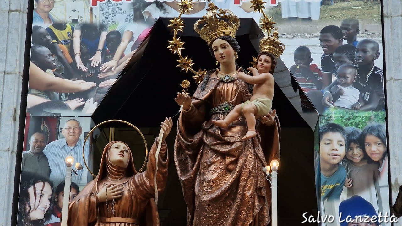 (PALERMO) - PROCESSIONE DI MARIA SS. DELLA CINTURA (4K) 22/09/2024