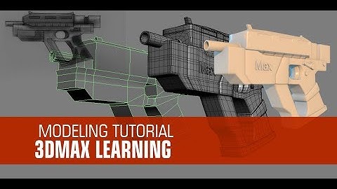 Timelapse Video Making Gun in 3d max