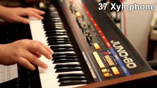 Roland Juno-60 - the 56 classic factory patches