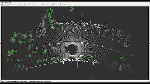 Multi frame Lidar based detection with velocity (customized CenterPoint). No multi object tracking