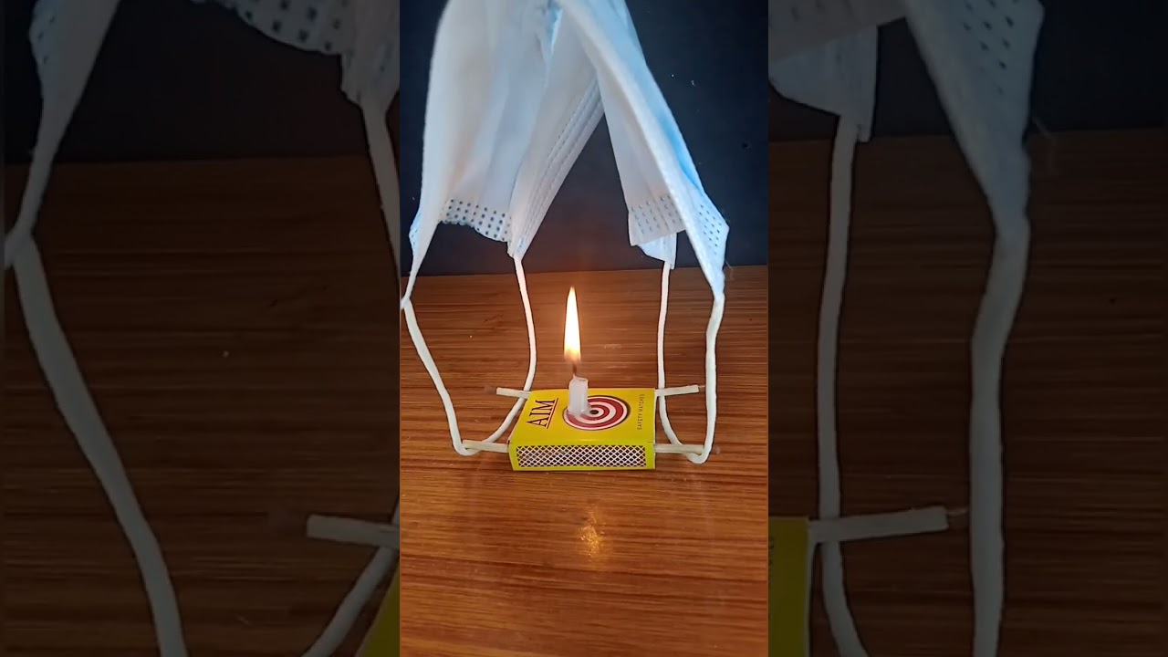 ๐ฅ Flying Mask | Hot Air Balloon ๐ | #shorts #youtubeshorts #experiment