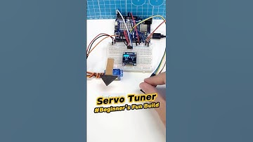 OLED + Rotary Encoder = Perfect Servo Controller 🔁📐#arduino #arduinoproject