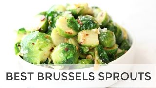 The Best Brussels Sprouts Recipe | Easy Healthy Side Dish