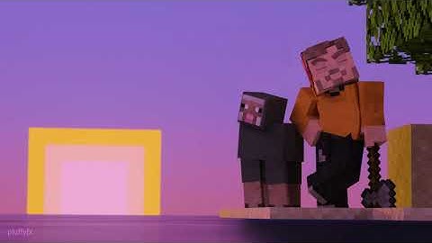 Pewdiepie & Watersheep | Minecraft animation by PluffyFX