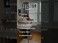 REALTOR stands for...
