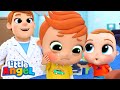 Visiting the Dentist | Boo Boo Song | Little Angel Kids Songs