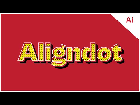 Editable Retro Text Effect in Adobe Illustrator