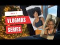VLOGMAS | DAY 1 (Christmas shopping, running errands, Natural Hair Or Wig? | Gorgius Wig Review)