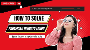 🔴How to Fix Serve Images in Next-Gen Formats Problem | How to Serve Images in Next Gen Formats
