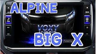 【ALPINE】 VOXY ヴォクシー　煌　ナビ紹介‼︎